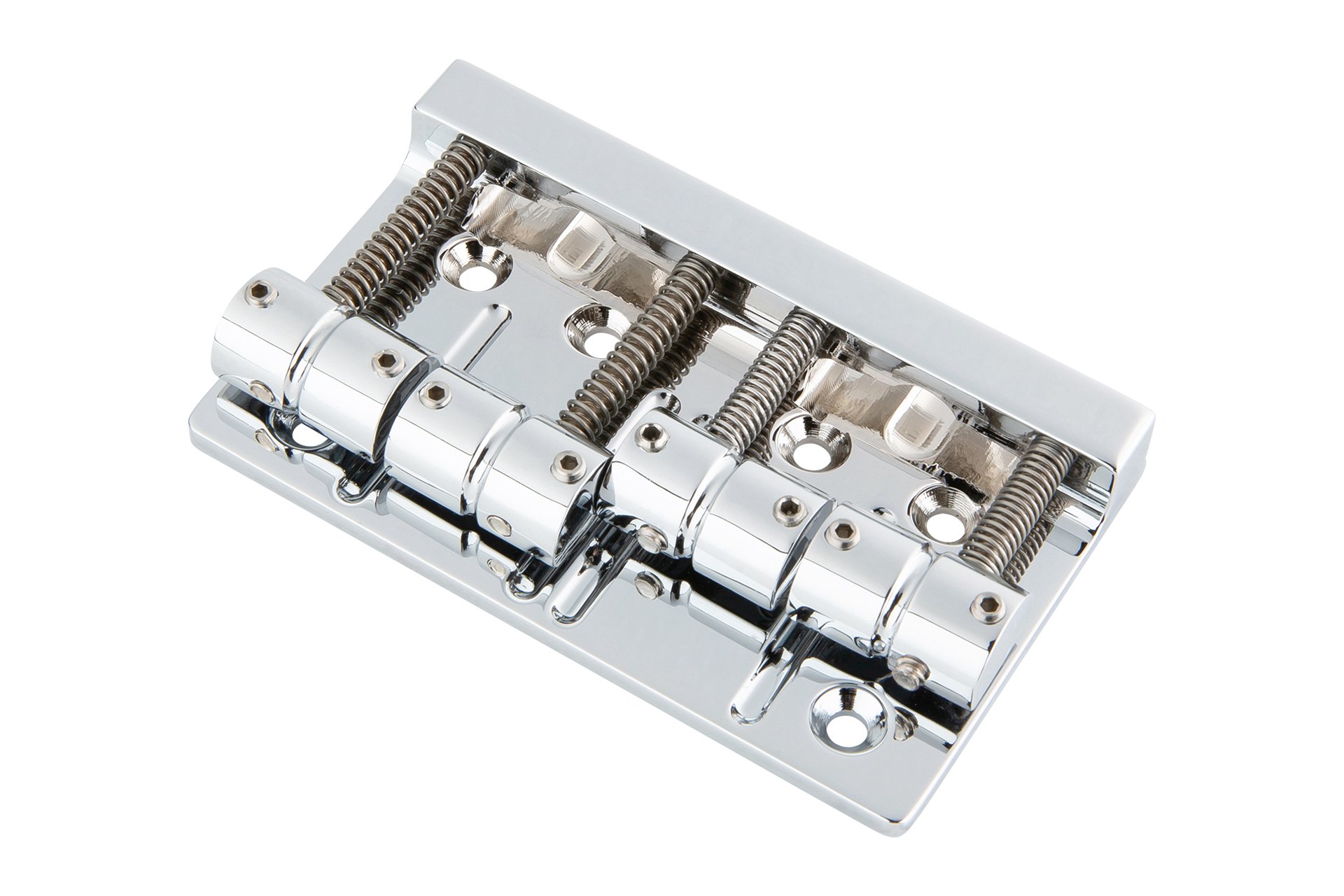 MasterBuilt Custom Shop Quick Release Bridge, 20 mm, 4-String Chrome
